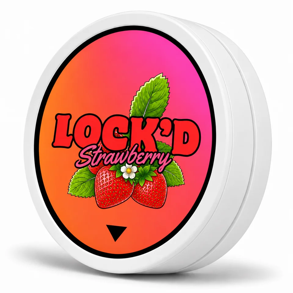 LOCK'D Strawberry single tin