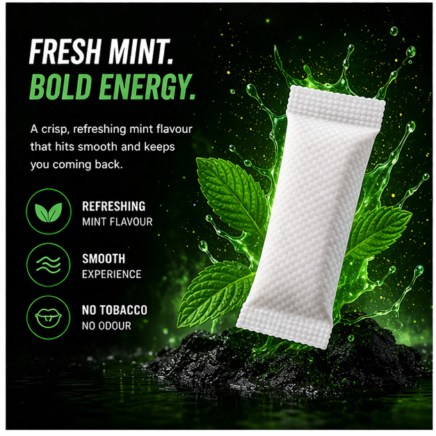 LOCK'D Mint (20 Caffeine Pouches)